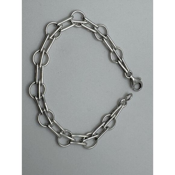 Designer Peruvian Sterling Silver 950 Bracelet - 7.5” - Picture 3 of 6